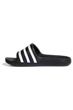 Adidas Adilette Aqua K – Schwarze Pantoletten mit goldenen Details