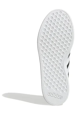 Adidas Grand Court Base 2 Schwarze Sneaker mit weißen 3-Streifen