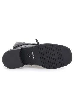 Anfibi Neri con Cerniera Pittarello Must Have 100 da Donna