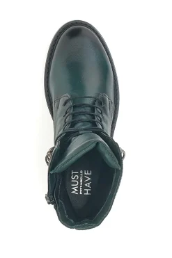 Anfibi Verdi In Vera Pelle Pittarello Must Have T81208
