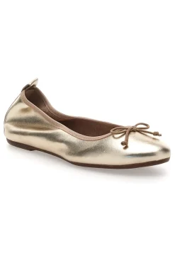 Ballerina platino in vera pelle Pittarello Look 818005