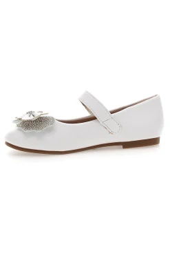 Ballerine Bianche con Fiocco a Fiore GRAZIE GIRL 39G2514S