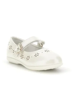 Ballerine Bianche con Fiori Traforati Energy E510