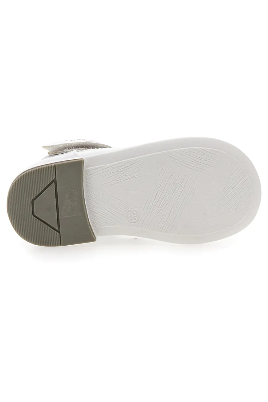Ballerine Bianche Con Strappo In Velcro Laura Biagiotti AG16062
