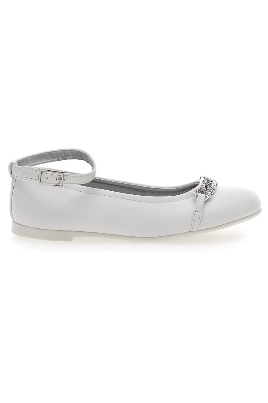 Ballerine Bianche da Cerimonia Grazie Girl 120714