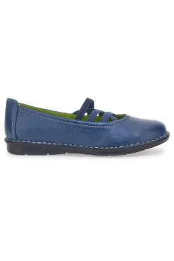 Ballerine Blu con Elastici Mio Tempo 19840