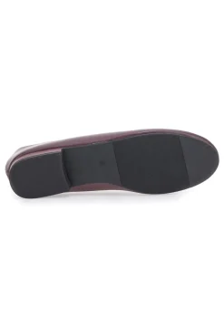 Ballerine bordeaux basic in materie sintetiche The First IDE173
