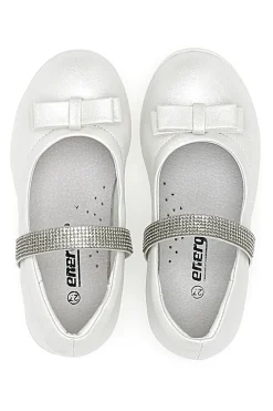 Ballerine con fiocco bianche ENERGY E707