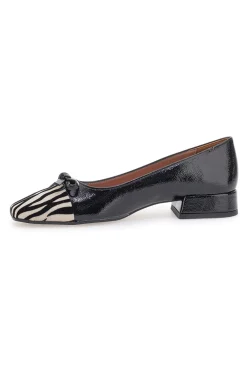 Ballerine Nere Con Fantasia Animalier Pittarello c1518