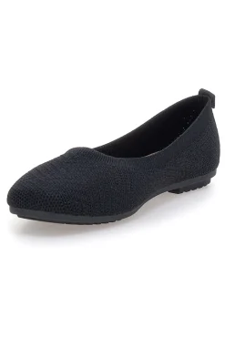 Ballerine nere in tessuto con soletta morbida The First PRE2
