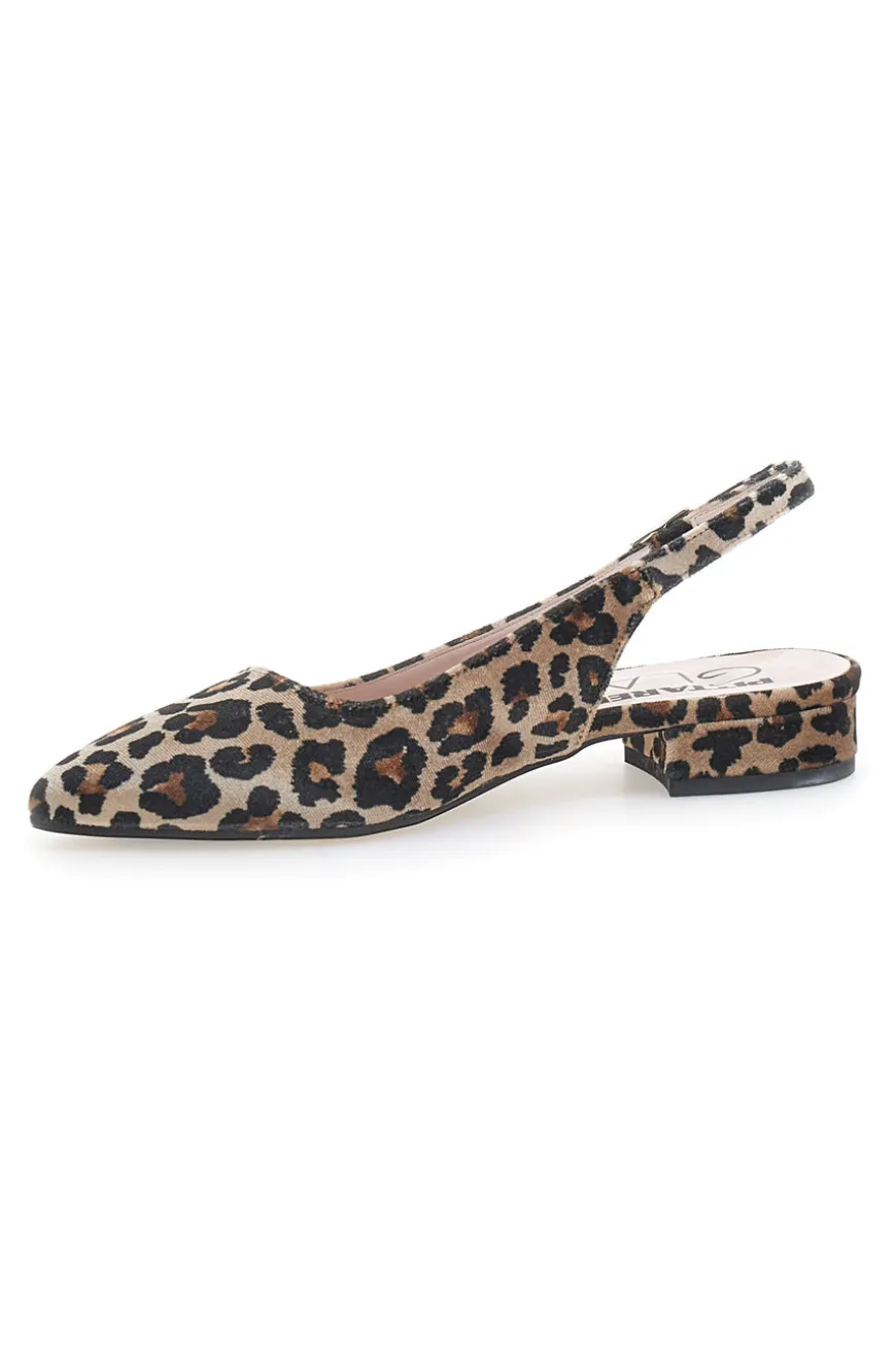 Ballerine Slingback Leopardate PITTARELLO GLAM 2883