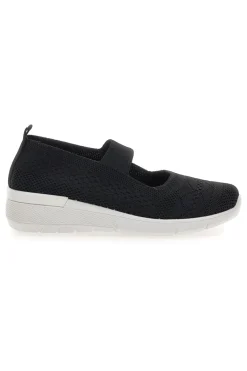 Ballerine Sportive Nere con Cinturino Me & Me 090236
