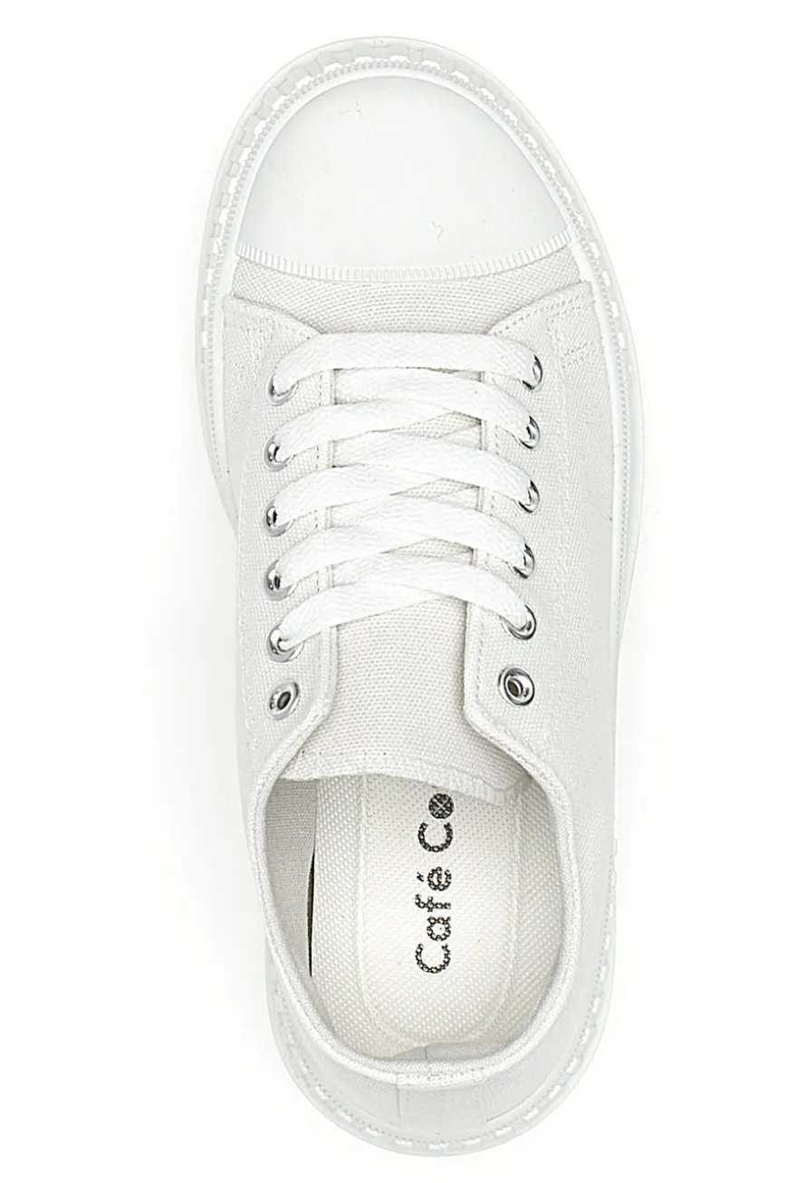 Banks Canvas-Sneaker mit Plateau-Cafè kosten 2421