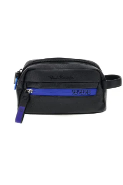 Beauty Case Nero con Dettaglio Blu Renato Balestra 62140/XS/SRBU6