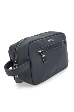 Beauty case nero con manico e zip frontale Biagiotti MOI LB25W-464/1/BUST