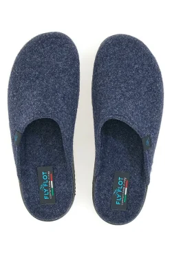 Blaue Fly Flot Hausschuhe 52720