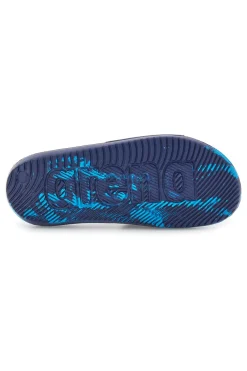 Blaue Hausschuhe mit Logoband Arena 009278 100