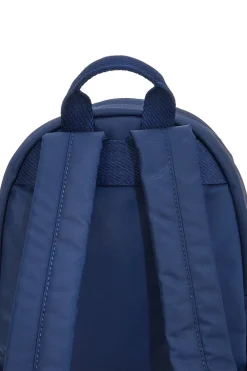 Blauer Stoffrucksack mit Tommy Daily Backpack-Logo