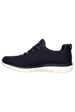 Blaue Sneakers mit Memory Foam-Sohle SKECHERS SUMMITS-BRIGHT BEZEL