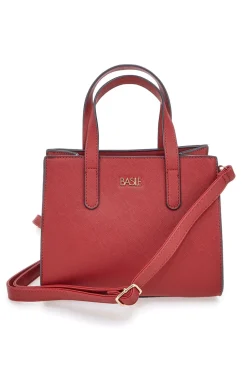 Borsa a mano rossa con tracolla inclusa Basile Class BA11959SAF