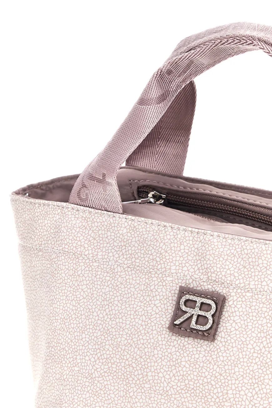 Borsa mare Beige Sabbia con Manici Renato Balestra 61029/MIAB3
