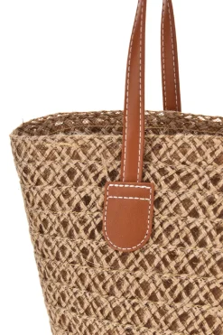 Borsa naturale intrecciata Selun 261002/E