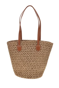 Borsa naturale intrecciata Selun 261002/E
