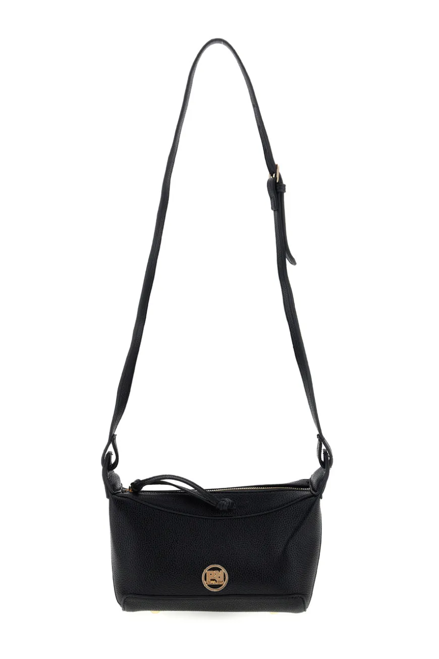 Borsa nera con tracolla Prima riga BAGPITT003-B