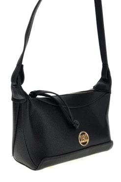 Borsa nera con tracolla Prima riga BAGPITT003-B