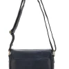 Borsa nera in vera pelle con patta Basile CLASS BA3542TI
