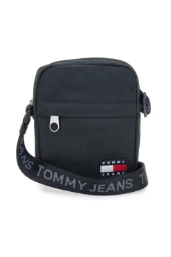 Borsello a tracolla nero con logo Tommy Jeans TOMMY DAILY REPORTER