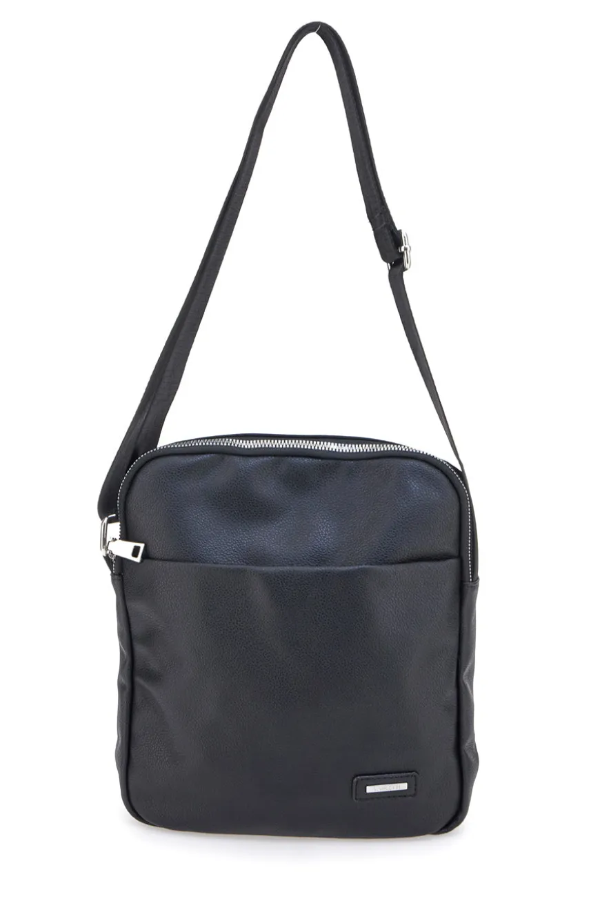Borsello a tracolla Nero Lancetti 254-4