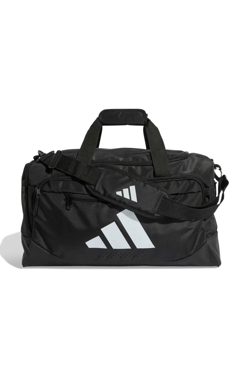 Borsone nero con tasche zip Adidas TRA DEE DUE M