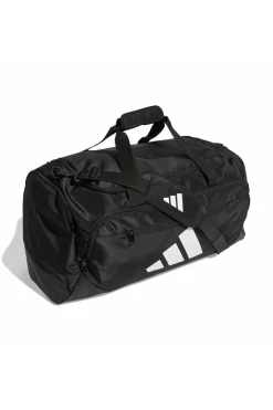 Borsone nero con tasche zip Adidas TRA DEE DUE M