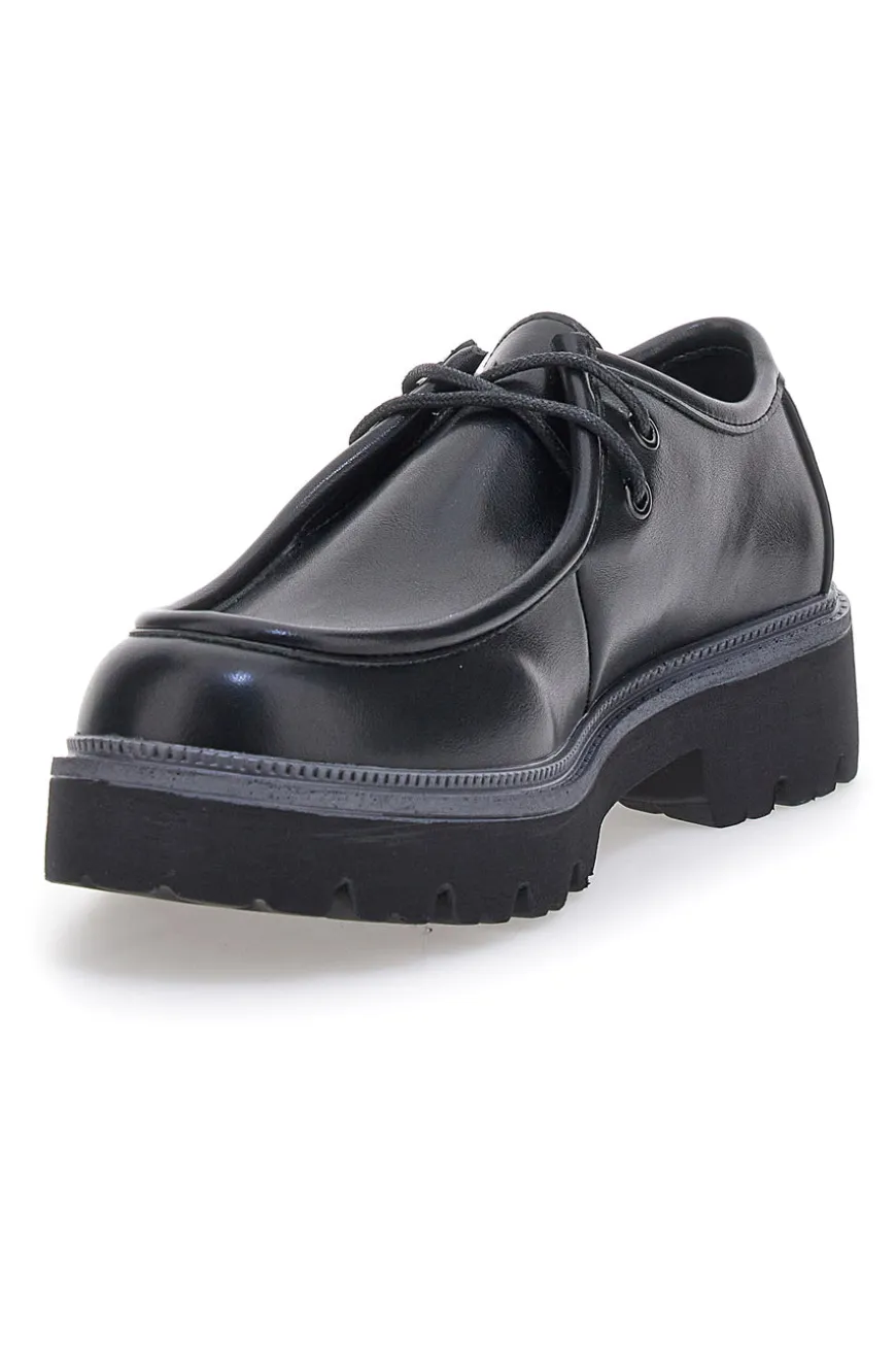 Café Cost H123192 schwarze Schnürschuhe