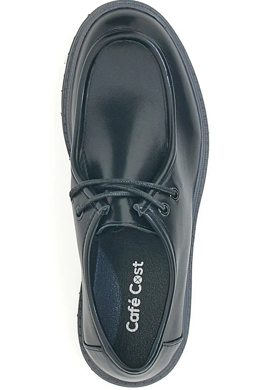 Café Cost H123192 schwarze Schnürschuhe