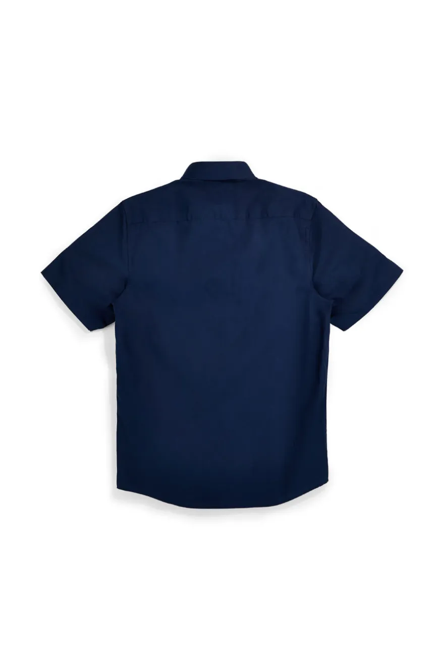 Camicia blu 100% cotone Us golf CA2602
