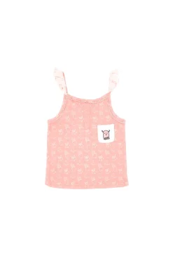 Canotta Con Taschino Rosa Pitt Kids PT-K-T-7033