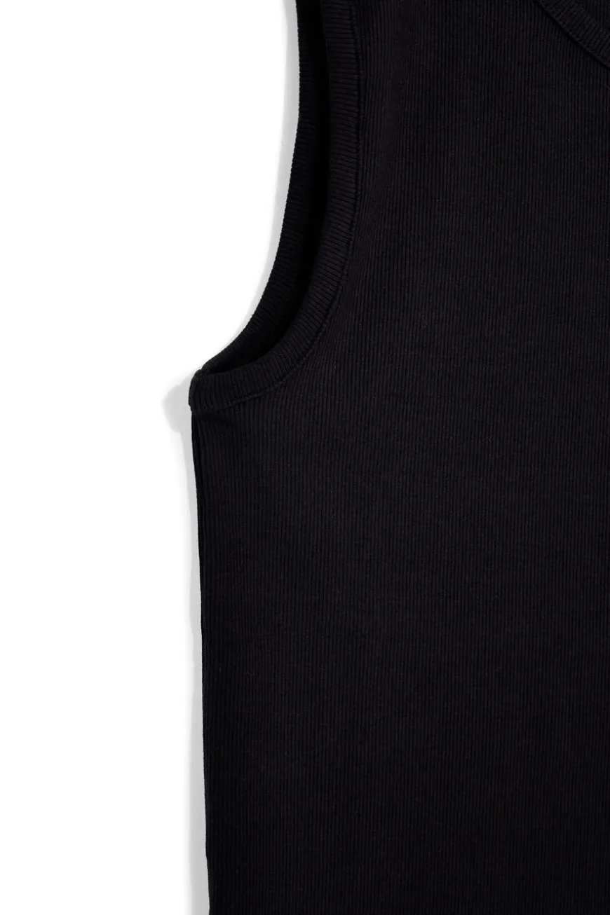 Canotta nera a costine Boardman Alpha PT-M-T-9070