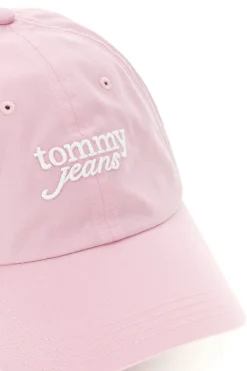 Cappello rosa con logo ricamato Tommy jeans CAP
