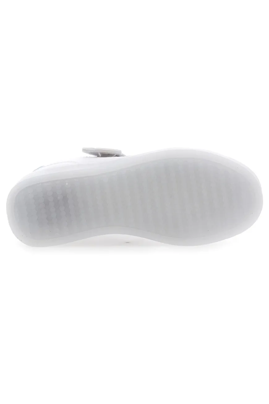 CHAMPION GLW G PS WEISSE BELEUCHTETE SNEAKERS