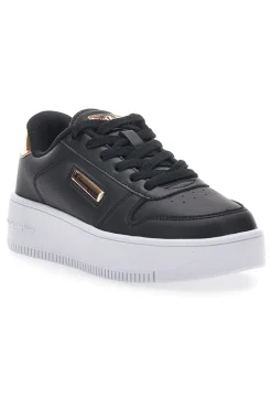 Champion Rebound Plat Metal Black Flatform-Sneaker