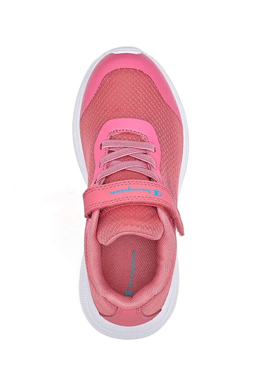 Champion Syphon Engage Mesh G PS Rosa Mesh-Sportschuhe mit Klettverschluss