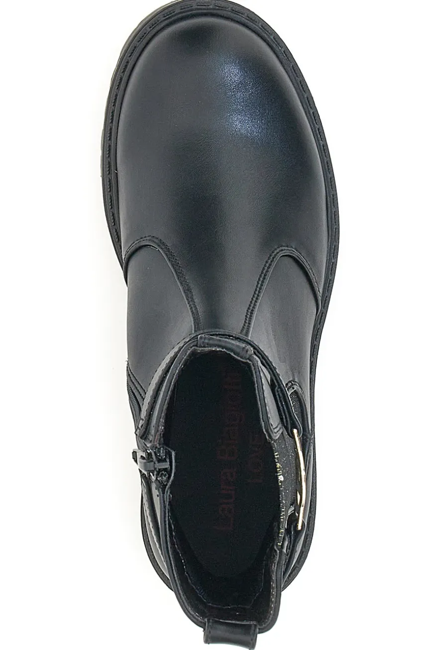 Chelsea-Stiefel Schwarz Laura Biagiotti 8632