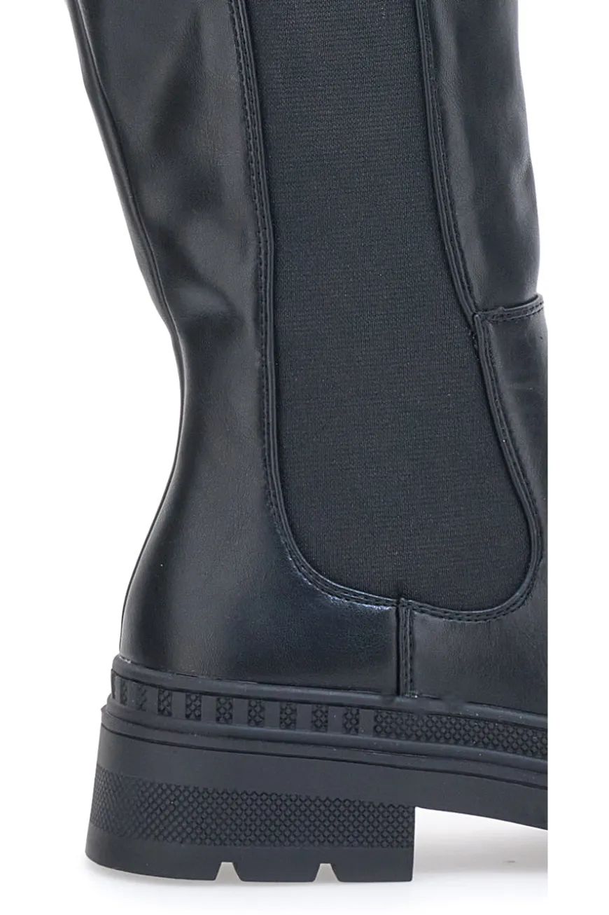 Chelsea-Stiefel Schwarz Mon Dieu 581573