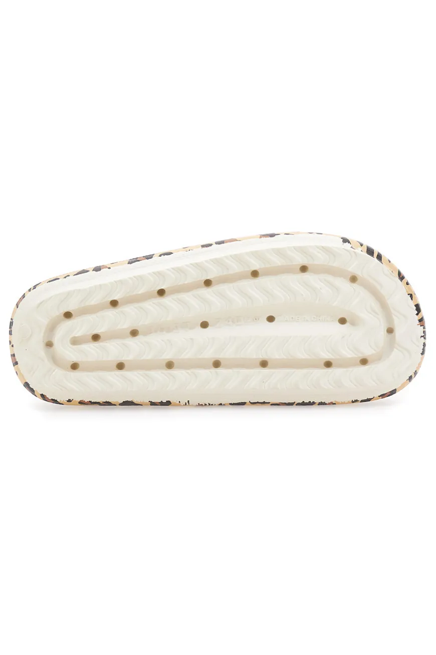 Ciabatte animalier leopardate suola comfort COVERI 24311