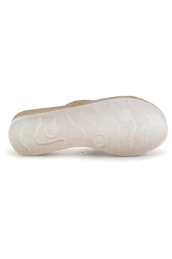 Ciabatte beige con dettagli luminosi Inblu 47 BV