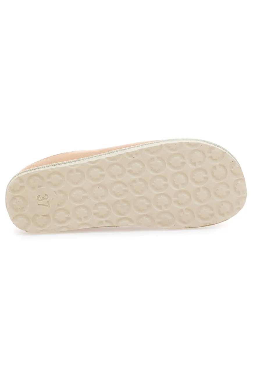 Ciabatte beige con fodera con pelo Inblu 45 CS