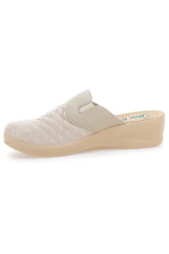 Ciabatte Beige con Punta Chiusa Made in Italy Bio Up 6204