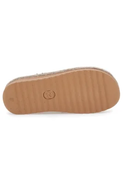 Ciabatte beige in feltro con suola ergonomica Plocadi 11902LO